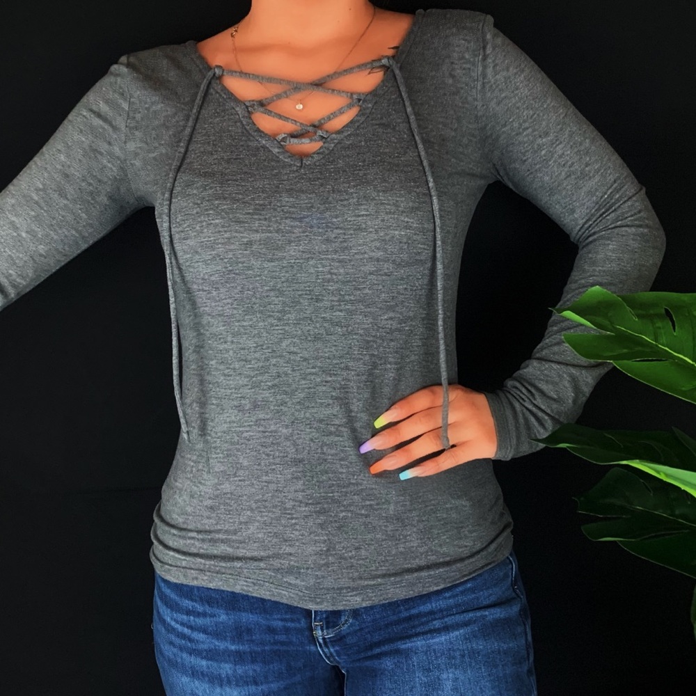 Lace Front Top